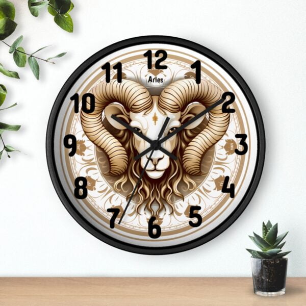 Aries Wall Clock (modern)