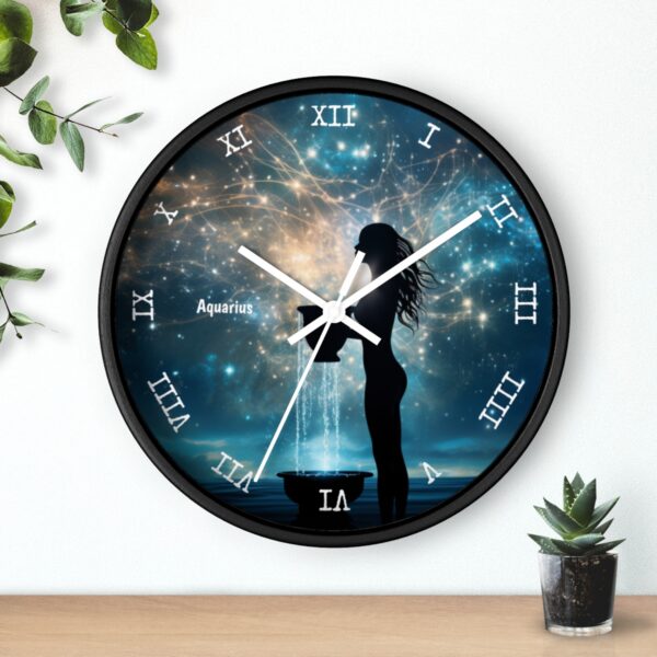Aquarius Wall Clock