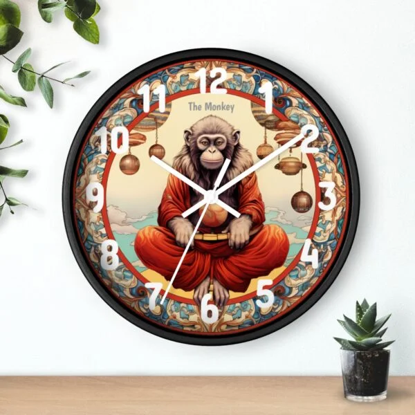 The Monkey Wall Clock (modern)