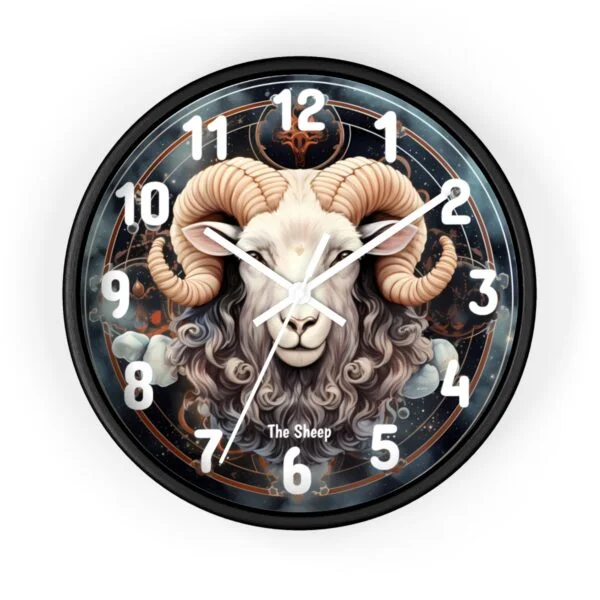 The Sheep Wall Clock (modern)