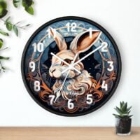 The Rabbit Wall Clock (modern)