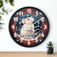 The Rat Wall Clock (modern)