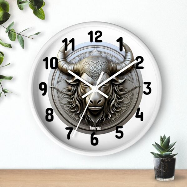 Taurus Wall Clock (modern)