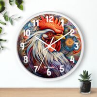 The Rooster Wall Clock (modern)