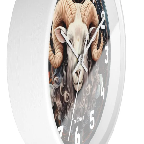 The Sheep Wall Clock (modern)