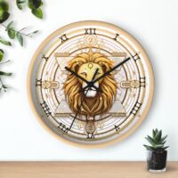 Leo Wall Clock