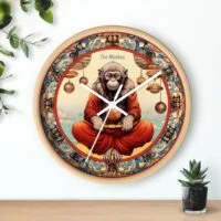 The Monkey Wall Clock