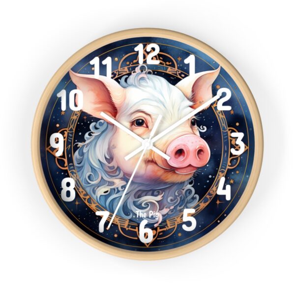 The Pig Wall Clock (modern)