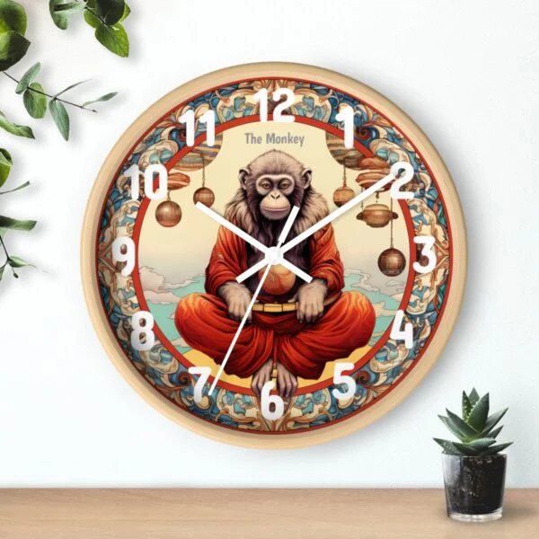 The Monkey Wall Clock (modern)