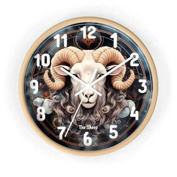 The Sheep Wall Clock (modern)