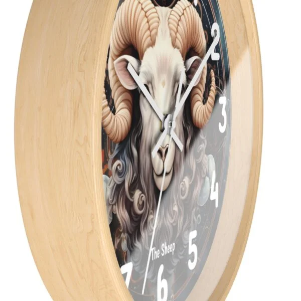 The Sheep Wall Clock (modern)