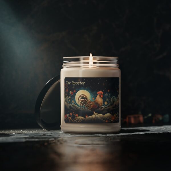 "The Rooster" Scented Soy Candle, 9oz