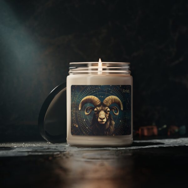 "Aries" Scented Soy Candle, 9oz
