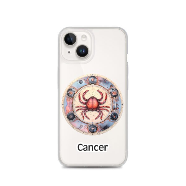 "Cancer" Clear Case for iPhone® 14