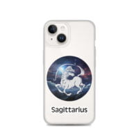 "Sagittarius" Clear Case for iPhone® 14