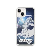 "Sagittarius" v2 Clear Case for iPhone® 14