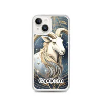 "Capricorn" v2 Clear Case for iPhone® 14