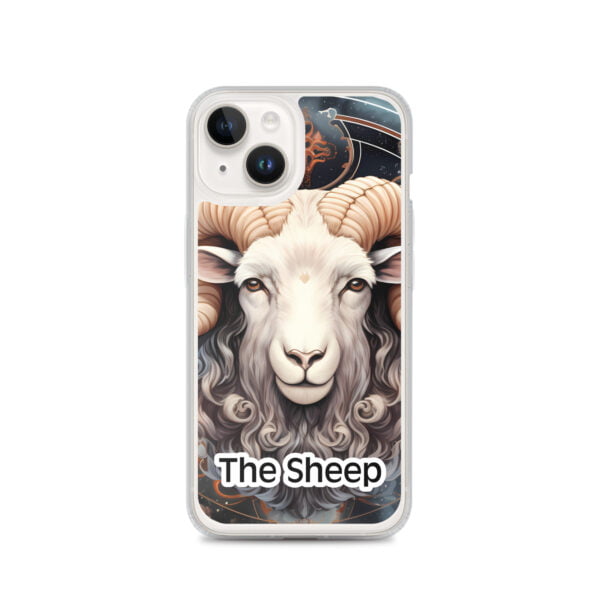 "The Sheep" v2 Clear Case for iPhone® 14
