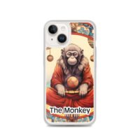 "The Monkey" v2 Clear Case for iPhone® 14