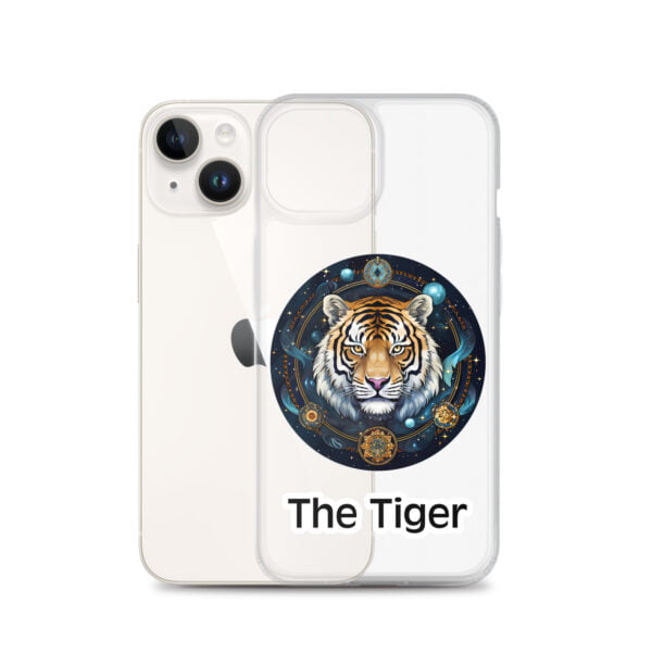 "The Tiger" Clear Case for iPhone® 14