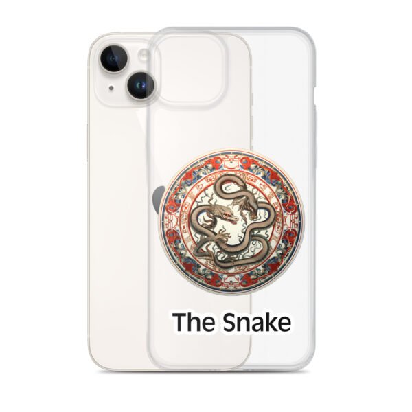 "The Snake" Clear Case for iPhone® 14