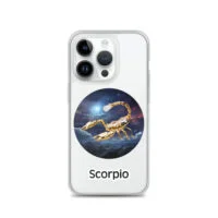 "Scorpio" Clear Case for iPhone® 14