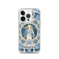 "Aquarius" v2 Clear Case for iPhone® 14