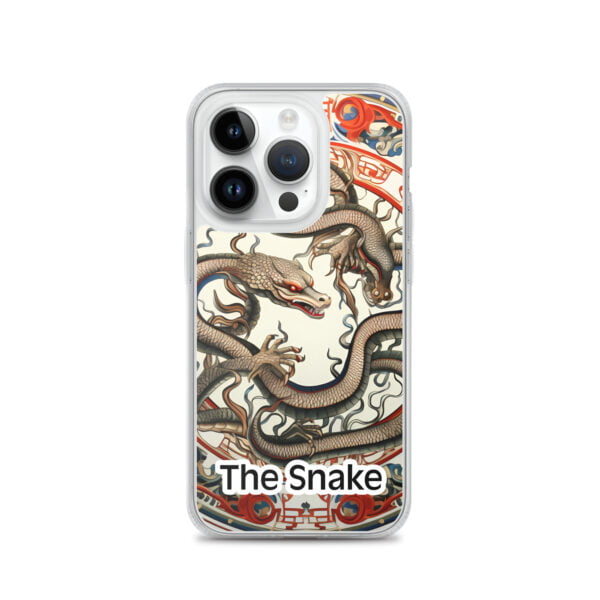 "The Snake" v2 Clear Case for iPhone® 14
