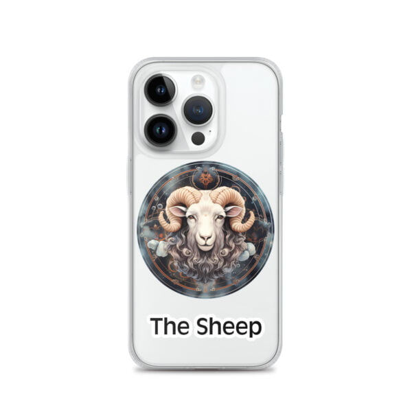 "The Sheep" Clear Case for iPhone® 14
