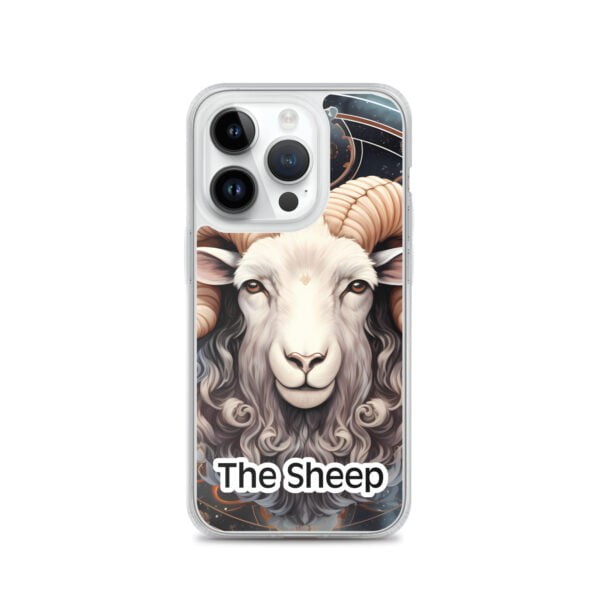 "The Sheep" v2 Clear Case for iPhone® 14