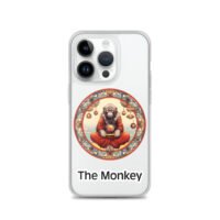 "The Monkey" Clear Case for iPhone® 14