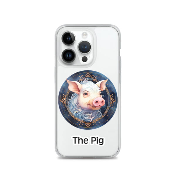 "The Pig" Clear Case for iPhone® 14