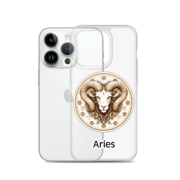 "Aries" Clear Case for iPhone® 14
