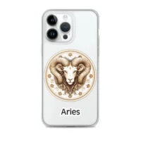"Aries" Clear Case for iPhone® 14