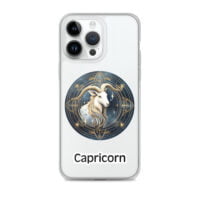 "Capricorn" Clear Case for iPhone® 14