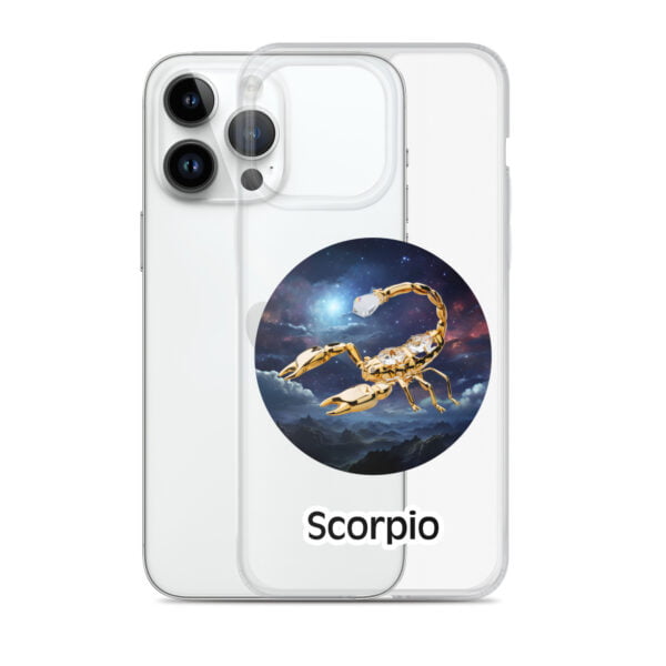 "Scorpio" Clear Case for iPhone® 14