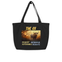 The Ox - Large organic tote bag