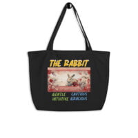 The Rabbit - Large organic tote bag
