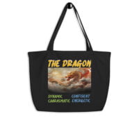 The Dragon - Large organic tote bag