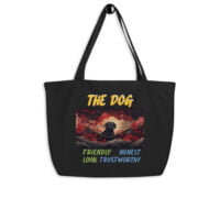 The Dog - Large organic tote bag
