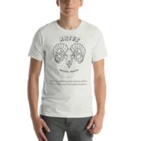 "Aries" Unisex t-shirt | Bella + Canvas 3001