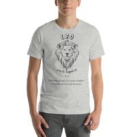 "Leo" Unisex t-shirt | Bella + Canvas 3001
