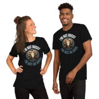 Unisex t-shirt - Aries "Not Bossy"