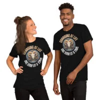Unisex t-shirt - Aries "Charging at Life"