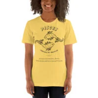 "Pisces" Unisex t-shirt | Bella + Canvas 3001