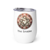 Wine tumbler - The Snake