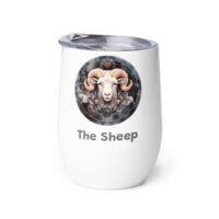Wine tumbler - The Sheep