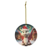 "The Dragon" 2023 Christmas Ceramic Ornament