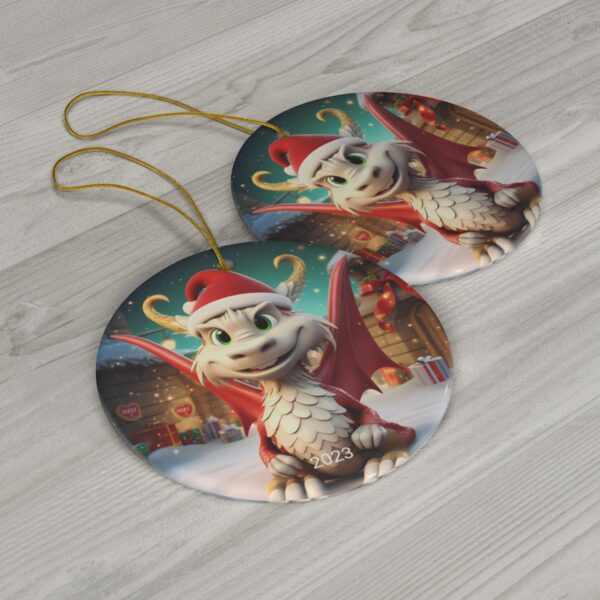 "The Dragon" 2023 Christmas Ceramic Ornament