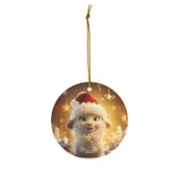 "The Sheep" 2023 Christmas Ceramic Ornament